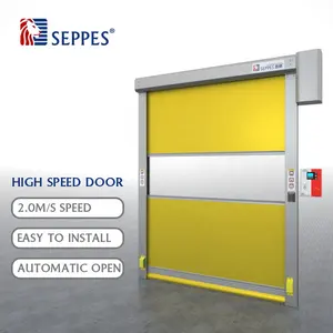 Hsd-180 Pretty Door Pvc Interior High Speed Door For Paint Shop/High Speed Rolling Shutters Door