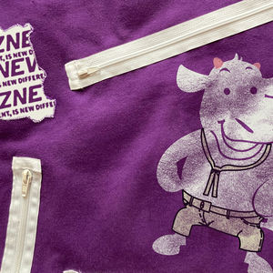 Felpa girocollo in cotone a maniche lunghe con stampa DiZNEW <span class=keywords><strong>felpe</strong></span> da <span class=keywords><strong>uomo</strong></span> felpa <span class=keywords><strong>viola</strong></span> - Product Image 3