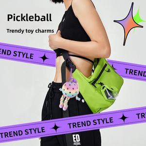 Venta al por mayor de fábrica: Pelotas de pickleball personalizadas para niños <span class=keywords><strong>con</strong></span> núcleo de plástico tipo panal, 40 agujeros, 74 mm, moldeadas por inyección, para entretenimiento. - Product Image 4