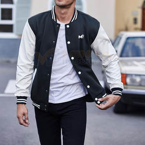 Chaqueta Letterman de Manga Larga para Hombre, Nueva Colección 2025, Precio de Mayoreo, Chaquetas Letterman para Hombre de Invierno - Product Image 3