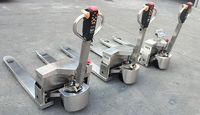 Transpalette électrique en acier inoxydable 304 2T, étanche IP65, antirouille, pour usine de transformation alimentaire, chambre froide
