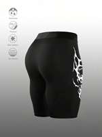Boxer Briefs de Compression Homme Style Urbain Personnalisé Taille Mi-Haute Respirant Écologique Couleur Unie 100% Polyester Qualité Supérieure