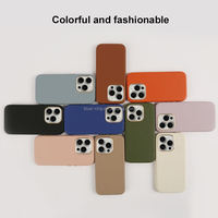 Coque de téléphone en cuir de vache haute imitation adaptée à l'iPhone 15 Pro Max coque de téléphone en microfibre cadre en métal coque de téléphone complète