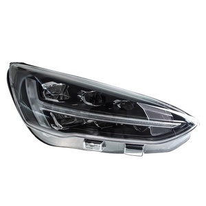 Fari anteriori <span class=keywords><strong>Focus</strong></span> <span class=keywords><strong>2019</strong></span> per X3 F25, modifica con luci diurne a LED e indicatori di direzione dinamici, 12V, nuovi, 6000K, 4000 Lumen - Product Image 1