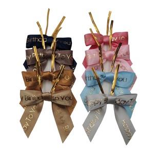 Đồ Lót Trang Trí Nơ Ruy Băng Bán Trực Tiếp Từ Nhà Máy Nơ Ruy Băng Sa Tanh Hai Mặt Nơ Nhỏ - Product Image 5