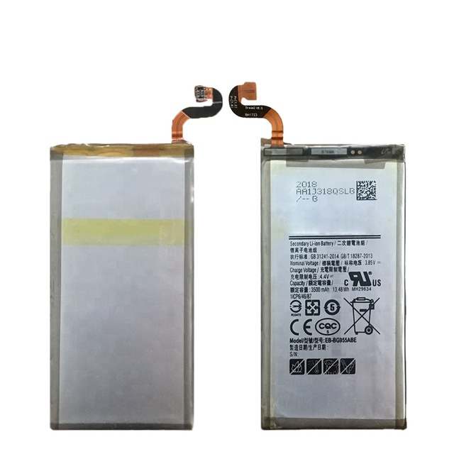 Mobile Phone Battery Replacement for S8 Plus OEM Compatible Li-ion Rechargeable 3500mAh 3.85V EB-BG955ABE 12-Month Warranty