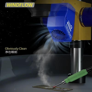 MECHANIC WINDFLOW Extractor de Humos para Microscopio de 4 Velocidades, Eliminación Rápida de Humos de Soldadura de Resina, 10000 RPM, para Teléfonos Móviles, Plástico, DC - Product Image 3
