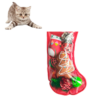 Grosir Set mainan kucing Natal persediaan hewan peliharaan Set mainan kucing untuk anak kucing