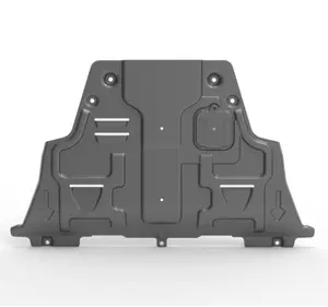Auto Accessories Anti-Splash 3D Steel Engine Cover Guard Skid Plate For Jeep Renegade Compass 2016-2021