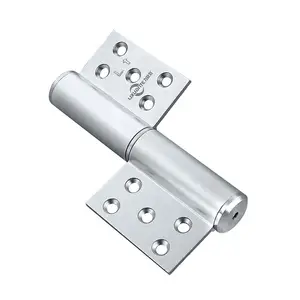 Great Quality 5 Inch Stainless Steel Flag Load-bearing Smooth Automatic Door Closer Hinge For Swing Gate
