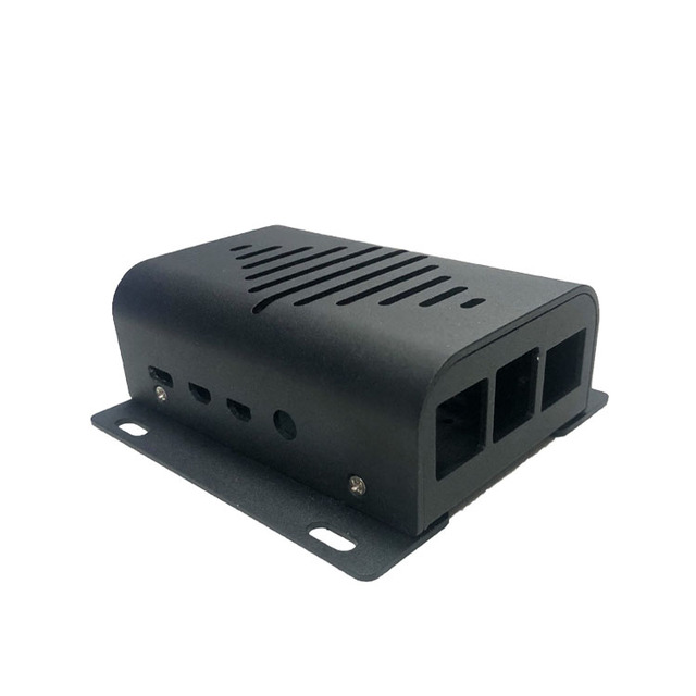 China Professional Manufacturers Customized Industrial Raspberry Pi 4b Module Heatsink Case Aluminum Extrusion Box Enclosure