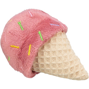 Juguetes para mascotas con forma de helado y cupcakes de 7 cm, interactivos, de peluche, con premios para perros - Product Image 3