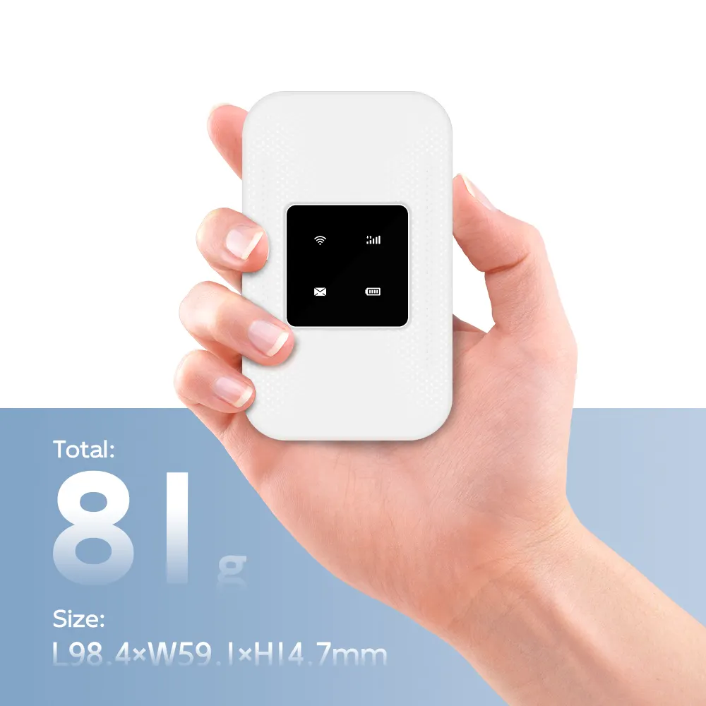 屋外屋内4g lte wifiルーター (4g SIMカード付き) 家庭用SIMカードスロット4gワイヤレスルーター