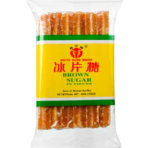 South Word น้ำตาลทรายแดงแบรนด์ในชิ้นส่วนผสมอาหารจีนรสชาติ