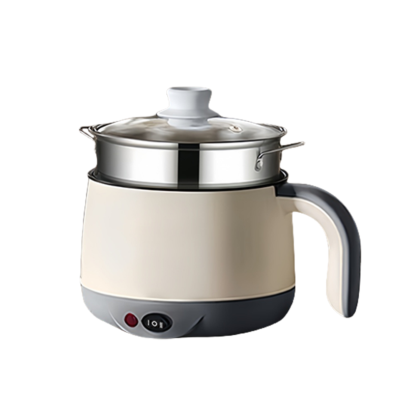White-SS Steamer(Non-stick/Stainless steel  inner pot)