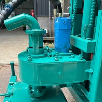 Foreuse hydraulique diesel Dolphin pour puits d'eau, profondeur 150m, moteur 25HP/35HP, montée sur véhicule, pour irrigation agricole