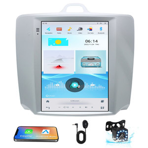 Estéreo para Auto Android para Ford <span class=keywords><strong>Focus</strong></span> <span class=keywords><strong>2005</strong></span>+ con Aire Acondicionado Automático, CarPlay Inalámbrico, Android Auto, GPS, DSP, Radio Multimedia - Product Image 1