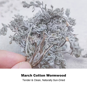Teh Herbal Artemisia Capillaris Kering Alami Murni dari Daun Yin Chen Sehat dan Alami