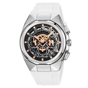 Montre multifonctionnelle pour homme, étanche, avec bracelet en silicone, fonction calendrier, mouvement à quartz - Product Image 1