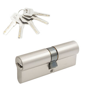 6 perni Anti-trapano doppio cilindro di blocco in ottone aperto da 90mm 1 k2929 - Product Image 1