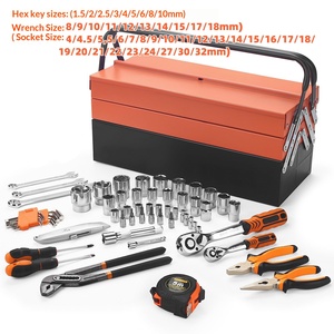 Hand Tools OEM 1 Year 85-Piece Repair Tool <strong>Sets</strong> Multi-Functional 72-Tooth <strong>Ratchet</strong> Wrench <strong>Socket</strong> Combination Pliers Screwdriver - Product Image 3