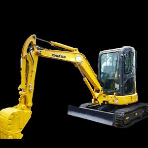 Excavatrice Komatsu PC35 de haute qualité, faible nombre d'heures de travail, excavatrice d'occasion avec mini-excavatrice sur chenilles Komatsu PC35 de 3,5 tonnes à vendre - Product Image 5