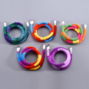 Cable de Carga Rápida USB Tipo-C de 1M, Trenzado de Cobre Puro, 5A, para Android, Hecho a Mano, al por Mayor - Product Image 6