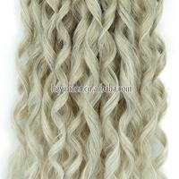 Jessica Hair Deep Wavy Twist Crochet Synthétique Crochet Tresses Ombre BlondeHaute Température Fibre Tressage Air Curl Cheveux En Vrac