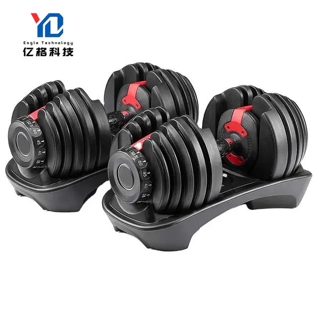 YG-GA020 YG Bộ Quả Tạ Thương Mại Có Thể Điều Chỉnh Bán Chạy Tập Thể Dục Thiết Bị Tập Gym 24KG Quả Tạ 40KG