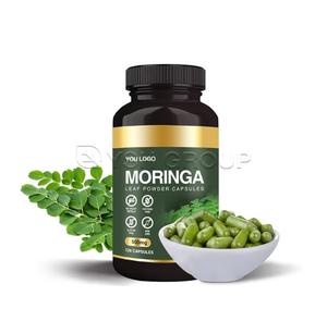 OEM Label pribadi kapsul <span class=keywords><strong>Moringa</strong></span> daun alami Protein tanaman Vegetarian <span class=keywords><strong>Moringa</strong></span> botol bubuk Label pribadi <span class=keywords><strong>Moringa</strong></span> - Product Image 1