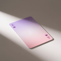 Cartes à jouer personnalisées imprimées de haute qualité Anime mignon rose cartes à jouer en papier écologique de dessin animé personnalisé
