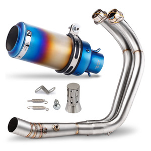 Sistema de Escape MT07 para Yamaha YZF-R7 FZ07 XSR700 <span class=keywords><strong>Tracer</strong></span> <span class=keywords><strong>700</strong></span>/GT Tracer7/GT 2014-2026, Colector de Escape para Motocicleta, Silenciador CR-T - Product Image 6