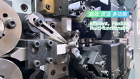 Machine à ressorts CNC mécanique certifiée CE chuangyu pour usage médical CK960, machine de formage de ressorts CNC 9 axes