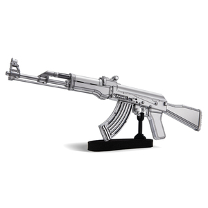 Piececool <span class=keywords><strong>AK</strong></span>-47 senapan serangan pendidikan DIY mainan senjata 3D teka-teki logam Model kerajinan kit hadiah Natal untuk anak-anak atau dewasa - Product Image 2