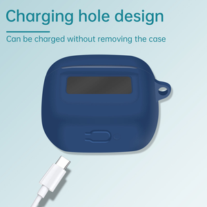 Funda protectora de silicona colorida para auriculares para <span class=keywords><strong>JBL</strong></span> <span class=keywords><strong>Tour</strong></span> Pro 2 Funda de silicona a prueba de golpes con llavero - Product Image 2