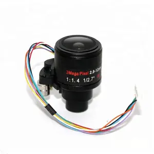 电动变焦镜头2.8-12毫米F1.4 3MP OEM零件安全配件自动虹膜IR CCTV摄像机镜头