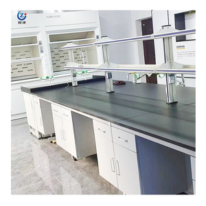 Bàn làm việc thiết bị nội thất phòng thí nghiệm trường trung học khoa học phòng thí nghiệm bảng đảo - Product Image 1