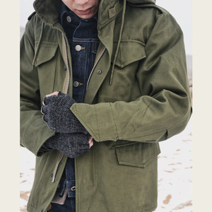 Vente directe du fabricant, veste américaine <span class=keywords><strong>vintage</strong></span> M65, modèle de 1971, 100% coton, version <span class=keywords><strong>pull</strong></span>, rétro OG107, veste de terrain - Product Image 4