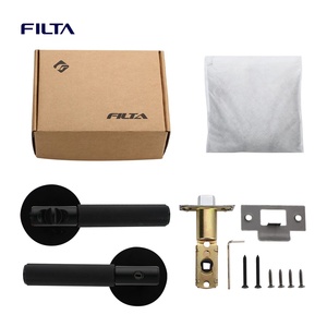 Filta Nhà Máy Trực Tiếp Màu Đen Lối Vào Cửa Xử Lý Thiết Lập Úc Phong Cách Thiết Kế Độc Đáo Tiêu Chuẩn Mỹ Ổ Khóa Cửa - Product Image 6