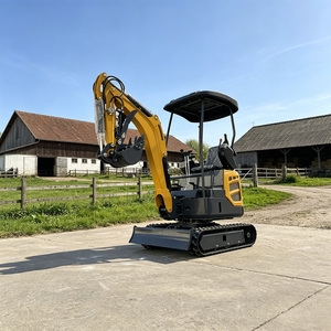 Mini Excavadora con Envío Gratuito, Motor 5 CE, 1.6 Toneladas, Excavadora Hidráulica Pequeña, Mini Excavadora con Orugas de Goma para Granja y Jardín - Product Image 3