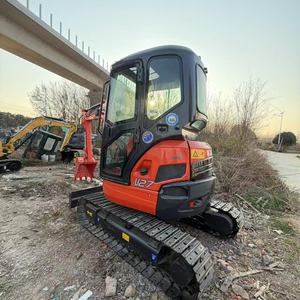 Miniexcavadora Kubota U27 U35 Usada 100% Original de Segunda Mano, Excavadora Agrícola de 2.7 Toneladas - Product Image 1