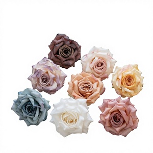 Têtes de fleurs artificielles Peach Lane Dream Rose, style Instagram, pour décoration de cérémonie de mariage, modèle de vente en gros transfrontalier - Product Image 1