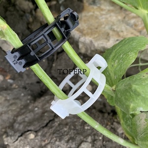 Plastic Plant <b>Support</b> Clips, Greenhouse <b>Tomatoes</b> Plant Clips - Product Image 5