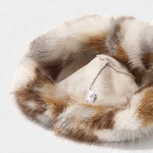 Chapeau Bob en Peluche Tendance Camouflage Européen et Américain Épais et Chaud pour l'Automne et l'Hiver, Idéal pour les Loisirs en Extérieur et la Protection Solaire - Product Image 6