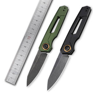 Couteau pliant de survie pour le camping et la chasse en plein air, logo et boîte d'origine 7550, CPM154, aluminium aéronautique, couteau de poche - Product Image 4