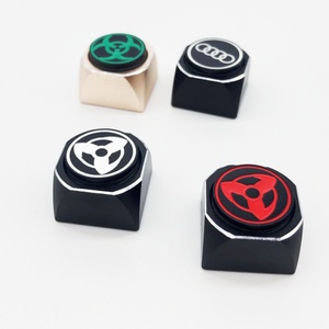 Keycaps Meccanici in Metallo Personalizzati OEM per Tastiera Cherry MX, in Lega di Alluminio/Zinco, Lavorazione CNC/Fonderia, Fabbricazione di Lamiere Metalliche - Product Image 1