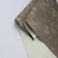 Tissu en nylon durable de velours de pile courte de polyester pour la boîte d'emballage