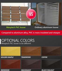 Mexytech-persiana de techo wpc, revestimiento de listones para paneles de rejilla al aire libre, precio - Product Image 4
