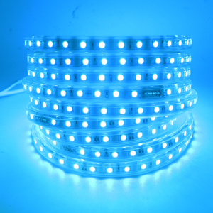 2835 120LED <strong>LED</strong> Strip <strong>220V</strong> With EU UK Switch Plug IP67 Waterproof White/Warm White/ <strong>Blue</strong> Flexible Tape <strong>Ribbon</strong> Light - Product Image 4