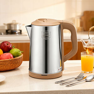 กาต้มน้ำไฟฟ้าคุณภาพสูง รุ่น 201 #   สแตนเลสสำหรับใช้ในครัวเรือน โรงแรม ท่องเที่ยว-อุปกรณ์ครัวพาวา KE09018 - Product Image 2